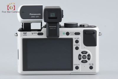 [Used] Panasonic DMC-GF1 Lens Kit Shell White, Low Shutter Count