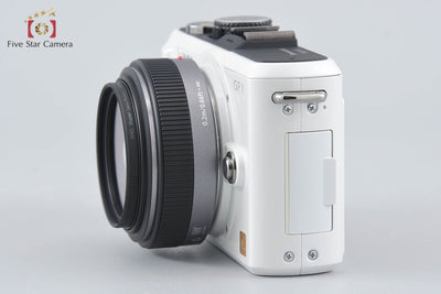[Used] Panasonic DMC-GF1 Lens Kit Shell White, Low Shutter Count