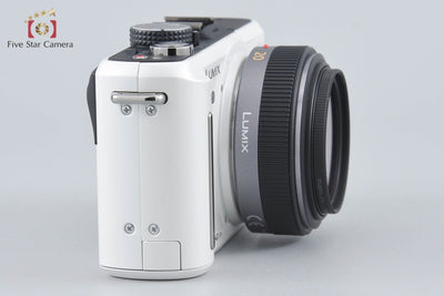[Used] Panasonic DMC-GF1 Lens Kit Shell White, Low Shutter Count