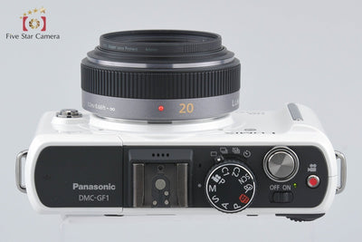 [Used] Panasonic DMC-GF1 Lens Kit Shell White, Low Shutter Count