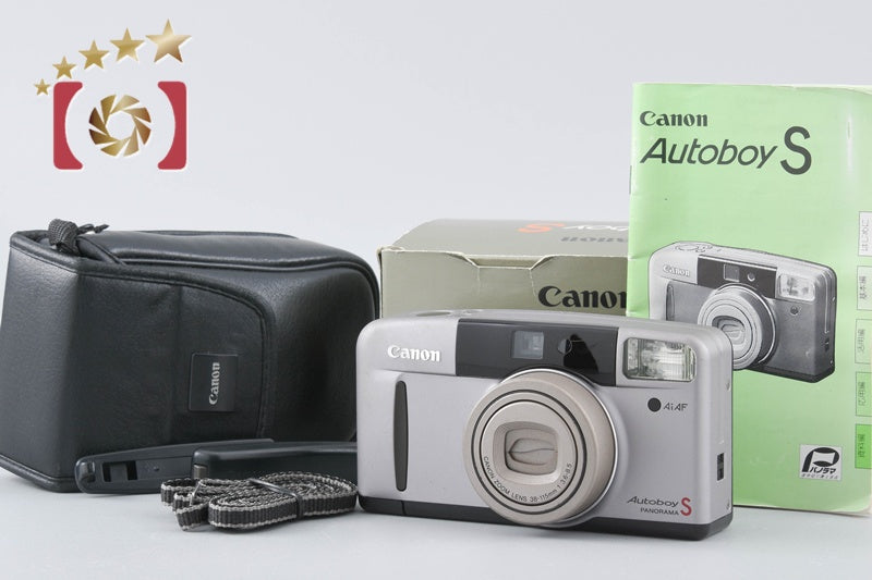 [Used] Canon Autoboy S PANORAMA Compact Film Camera with Original Box