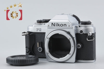 [Used] Nikon FG Silver Film SLR Camera