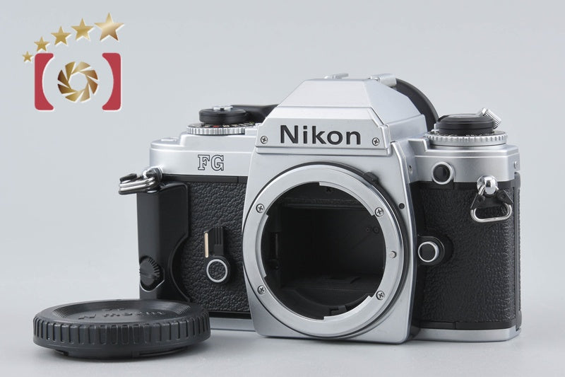 [Used] Nikon FG Silver Film SLR Camera