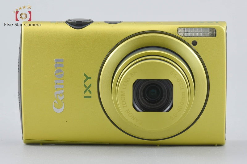 中古】Canon キヤノン IXY 600F グリーン コンパクトデジタルカメラ