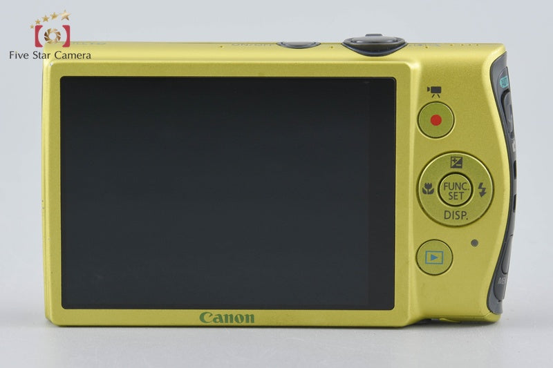 中古】Canon キヤノン IXY 600F グリーン コンパクトデジタルカメラ