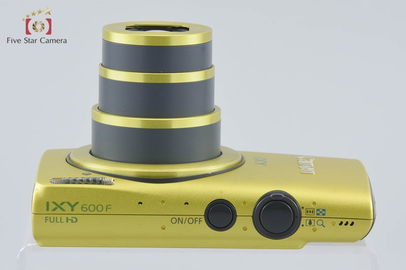 中古】Canon キヤノン IXY 600F グリーン コンパクトデジタルカメラ