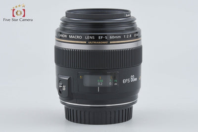 【中古】Canon キヤノン EF-S 60mm f/2.8 MACRO USM