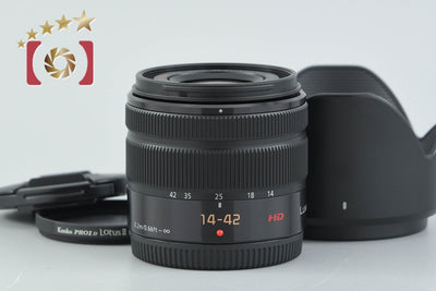 [Used] Panasonic LUMIX G VARIO 14-42mm f/3.5-5.6 ASPH. MEGA O.I.S. H-FS1442A Black