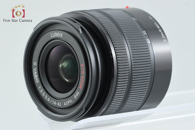 [Used] Panasonic LUMIX G VARIO 14-42mm f/3.5-5.6 ASPH. MEGA O.I.S. H-FS1442A Black