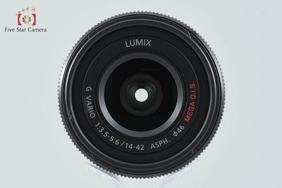 [Used] Panasonic LUMIX G VARIO 14-42mm f/3.5-5.6 ASPH. MEGA O.I.S. H-FS1442A Black