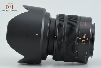 [Used] Panasonic LUMIX G VARIO 14-42mm f/3.5-5.6 ASPH. MEGA O.I.S. H-FS1442A Black