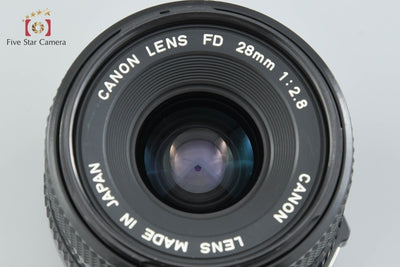 【中古】Canon キヤノン New FD 28mm f/2.8
