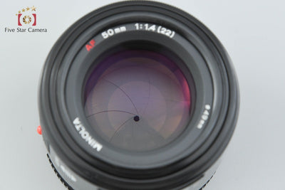 [Used] MINOLTA AF 50mm f/1.4 Old Type