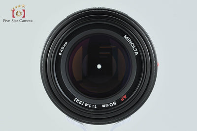 [Used] MINOLTA AF 50mm f/1.4 Old Type