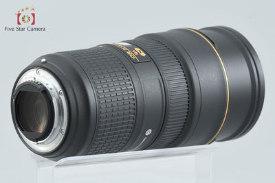 【中古】Nikon ニコン AF-S NIKKOR 24-70mm f/2.8 E ED VR 元箱付き