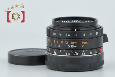 [Used] Leica ELMARIT-M 28mm f/2.8 ASPH. E39 11606 Black