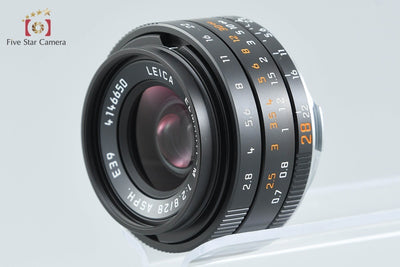 [Used] Leica ELMARIT-M 28mm f/2.8 ASPH. E39 11606 Black