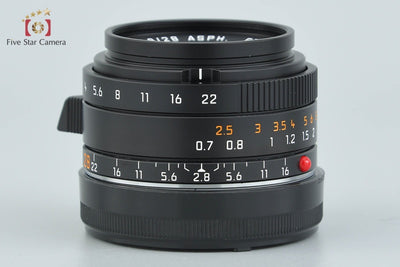 [Used] Leica ELMARIT-M 28mm f/2.8 ASPH. E39 11606 Black