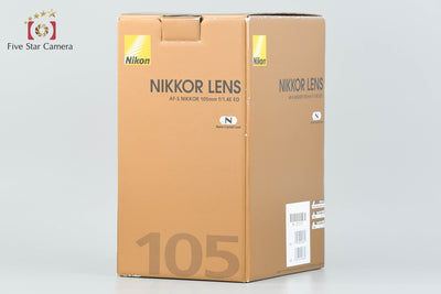 [Used] Nikon AF-S NIKKOR 105mm f/1.4 E ED with original box