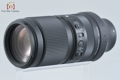 【中古】SIGMA シグマ 100-400mm f/5-6.3 DG DN OS HSM Contemporary ソニーEマウント用 元箱付き