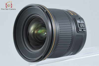 【中古】Nikon ニコン AF-S NIKKOR 20mm f/1.8 G ED 元箱付き