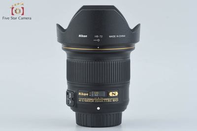 【中古】Nikon ニコン AF-S NIKKOR 20mm f/1.8 G ED 元箱付き