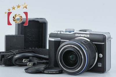 [Used] OLYMPUS Olympus PEN Lite E-PL1 Black + M.ZUIKO DIGITAL ED 14-42mm f/3.5-5.6 L Shutter count low