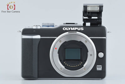 [Used] OLYMPUS Olympus PEN Lite E-PL1 Black + M.ZUIKO DIGITAL ED 14-42mm f/3.5-5.6 L Shutter count low