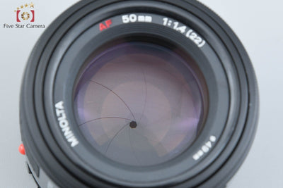 [Used] MINOLTA Minolta AF 50mm f/1.4 Old Type with Original Box