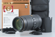 [Used] Nikon AF-S NIKKOR 80-400mm f/4.5-5.6 G ED VR with original box