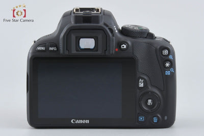 [Used] Canon EOS Kiss X7 Double Zoom Kit Black with Original Box