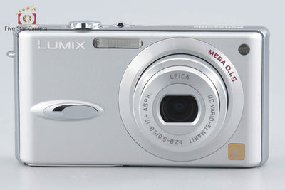 [Used] Panasonic LUMIX DMC-FX8 Silky Silver Compact Digital Camera with Original Box
