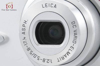 [Used] Panasonic LUMIX DMC-FX8 Silky Silver Compact Digital Camera with Original Box