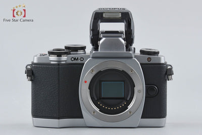 [Used] OLYMPUS OM-D E-M10 EZ Double Zoom Kit Silver, Low Shutter Count
