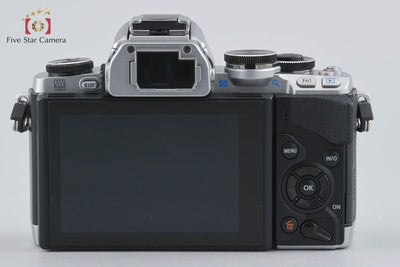 [Used] OLYMPUS OM-D E-M10 EZ Double Zoom Kit Silver, Low Shutter Count
