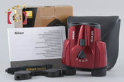 [Used] Nikon ACULON T11 8-24x25 Red Binoculars with Original Box