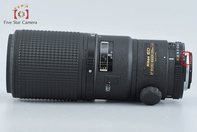 [Used] Nikon AF MICRO NIKKOR 200mm f/4 D ED