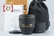 [Used] Nikon AF-S NIKKOR 85mm f/1.4 G with Original Box