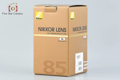 [Used] Nikon AF-S NIKKOR 85mm f/1.4 G with Original Box