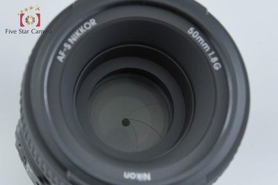 [Used] Nikon AF-S NIKKOR 50mm f/1.8 G with original box