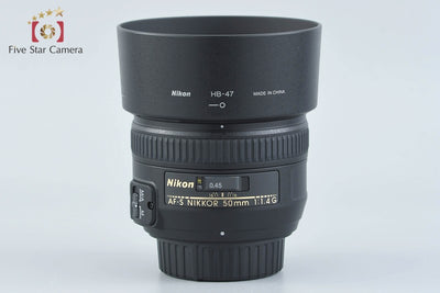 [Used] Nikon AF-S NIKKOR 50mm f/1.4 G with Original Box