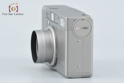 [Used] CONTAX Tix Silver Compact Film Camera with Original Box