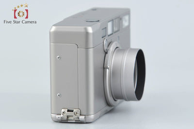 [Used] CONTAX Tix Silver Compact Film Camera with Original Box