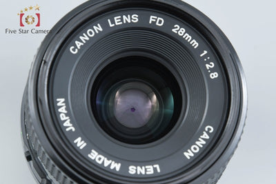 [Used] Canon New FD 28mm f/2.8