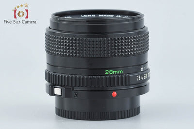 [Used] Canon New FD 28mm f/2.8