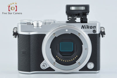 [Used] Nikon 1 J5 Silver Standard Power Zoom Kit, Low Shutter Count