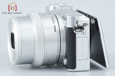 [Used] Nikon 1 J5 Silver Standard Power Zoom Kit, Low Shutter Count