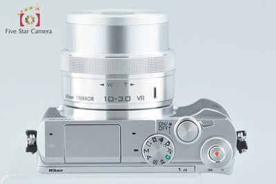 [Used] Nikon 1 J5 Silver Standard Power Zoom Kit, Low Shutter Count