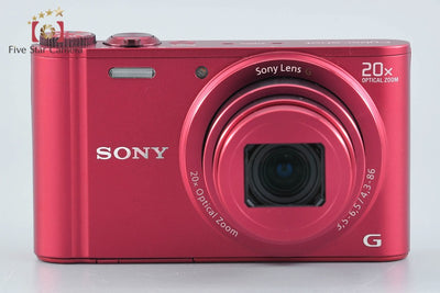 [Used] Sony Cyber-shot DSC-WX300 Red Compact Digital Camera