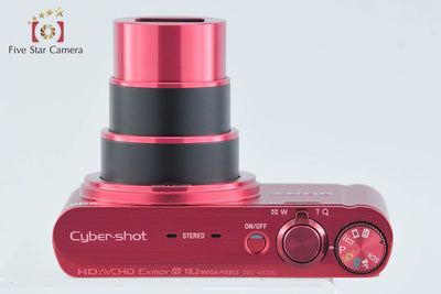 [Used] Sony Cyber-shot DSC-WX300 Red Compact Digital Camera